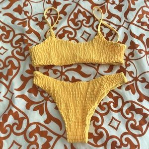 Yellow Bikini Set